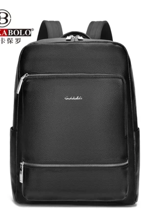 Multi-Function Leather Backpack 2020 Design Men Bag Cow Leather Large Business Travel Backpack Genuine Leather Men's Backpack